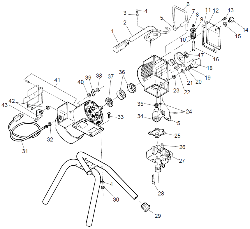 ED1150 Plus Final Assembly Parts